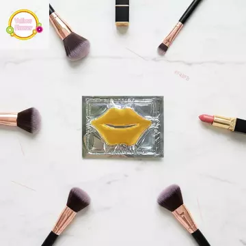 YellowFlower 10 / 50 Cái Mặt nạ môi Collagen pha lê vàng hồng Plump Lips Dưỡng ẩm Nuôi dưỡng môi Miếng dán môi Môi Plumper Sản phẩm chăm sóc da TH