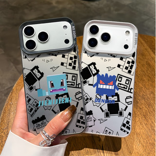 Dành cho iPhone 17 Pro Max 16 Pro / 15 14 13 12 11 XS Max "Gengar" "Squirtle" Vỏ điện thoại mờ cứng / iPhone 12 11 X Xr 7 8 SE Vỏ mềm chống sốc Vỏ iPhone