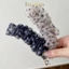 Pháp Gạc Chấm Bi Xếp Ly Chuối Kẹp Nữ Thời Trang Lười Phong Cách Nửa Tie Cao Đuôi Ngựa Kẹp Kích Thước Nhỏ Tóc Nhỏ Khối Lượng Tóc Kẹp Tóc