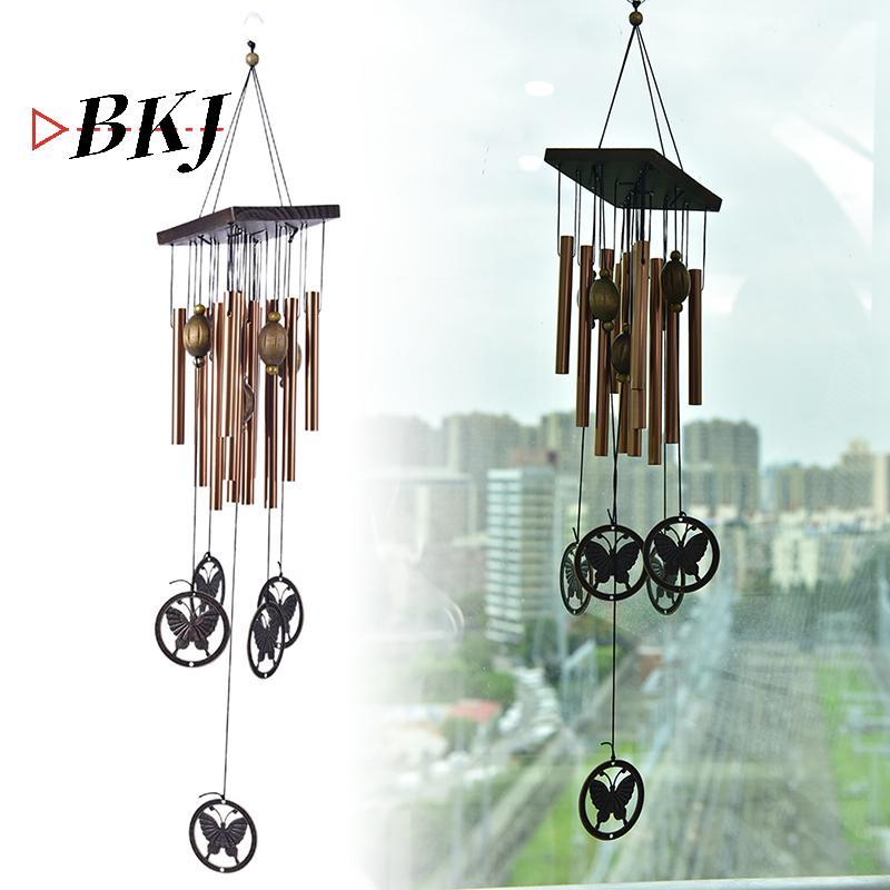 [KJ] Chuông gió lớn Chuông đồng Ống ngoài trời Sân vườn Trang trí nội thất [Mới]