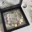 Bông Tai Kẹp Ngôi Sao Vòng Tay Cô Gái Pentagram Ngọc Trai Đính Hạt Lắc Tay Dành Cho Nữ Vintage Thẩm Mỹ Quyến Rũ Vòng Tay Phụ Kiện Trang Sức Quà Tặng Mới