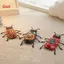 Đồ chơi trêu ghẹo cho mèo nhai Catnip nỉ Coroach Đồ chơi làm sạch răng tương tác Đồ chơi mèo con chống cắn Răng mài Đồ chơi cho mèo [VN]