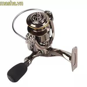 Cuộn quay, Bánh xe câu cá 13 + 1BB bằng kim loại, Tỷ lệ tốc độ bền 5.0: 1 Bánh xe quay nhẹ Câu cá ngoài trời