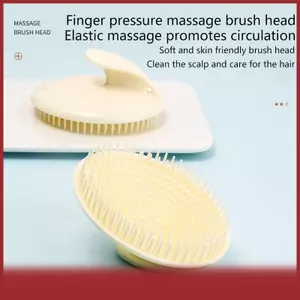 COD thời trang shampoob silica gel đầu massage công cụ tạo kiểu tóc kinh tuyến bỏ chặn công cụ Rửa tóc