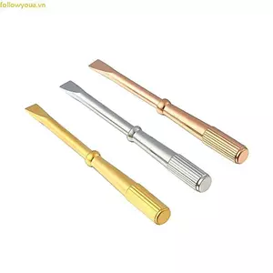 Fol Pocket Tuốc nơ vít bằng thép không gỉ Falt Tuốc nơ vít sửa chữa trang sức