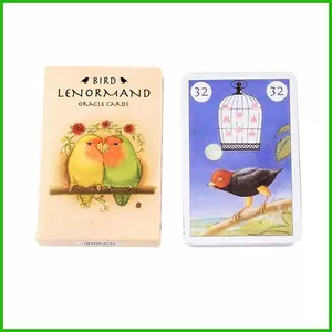 Oracle Cards Deck Vẹt Ý Nghĩa Fortune Telling Đồ Chơi 38 Mảnh Quyết Định Làm Thẻ Tarot Cho Người Mới Bắt Đầu Gia Đình saixit2vn