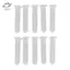 HFTOY 10 chiếc 10ml ống ly tâm vi mô lọ nhựa trong suốt hộp đựng nắp chụp ~