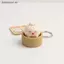 # HB # Giảm Căng Thẳng Mini Hấp Bun Mặt Dây Chuyền Móc Khóa Đàn Áp Bóp Đồ Chơi Dễ Thương Clier Cho Công Sở Du Lịch Văn Phòng.