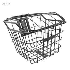 Jfory Trước Xe Đạp Điện Giỏ Hàng Giá Đựng Hàng Kim Loại Nhẹ Giỏ Đa Năng Cho Cắm Trại Đi Chơi Đồ Dùng