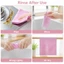 5 / 10 Chiếc Gia Đình Sợi Dừa Vải Làm Sạch Màu Hồng Hộ Gia Đình Khăn Khăn Khăn Cho Nhà Bếp Nhiệm Vụ Hộ Gia Đình restock
