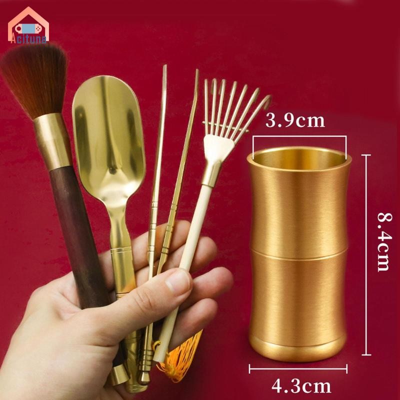 Lư Hương Dụng Cụ Vệ Sinh Bộ Dụng Cụ Đền Thờ Đồ Thủ Công sành điệu Quà Tặng Tân Gia Phật Giáo Quét Bụi Cho Phòng Học Tại Nhà
