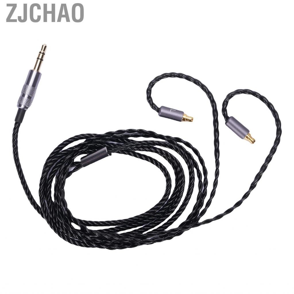 Zjchao Cáp mở rộng tai nghe 3.5 mm Hi Fi Audio Aux tương thích với IE100 IE400 IE500 Pro Tai nghe
