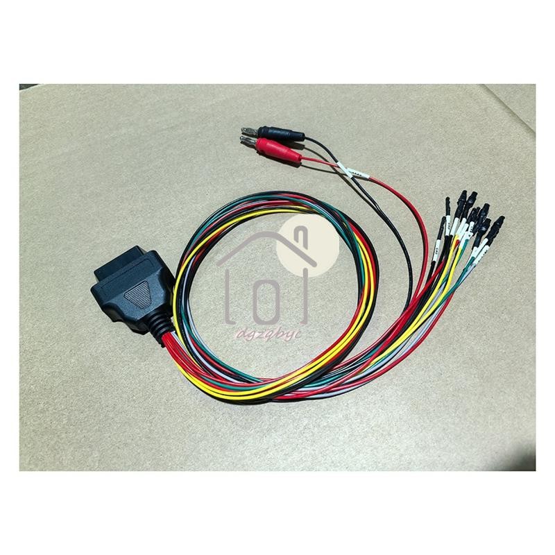 Công tắc 12V Bộ chuyển đổi chẩn đoán OBD2 Cáp đột phá Tricore ECU Pinout