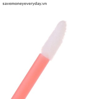 [savemoneyeveryday] Bộ 50 cọ trang điểm dùng một lần Crystal Mascara Wand Spoolies Lip Gloss Applicator để nối mi lông mày [vn]