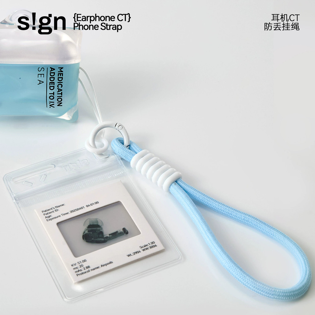 Tai Nghe Dây ct Mặt Dây Chuyền Mặt Dây Chuyền Tai Nghe Sling Điện Thoại Di Động Chống Mất Dây Chấm Nhỏ Giọt Tai Nghe Vỏ Phụ Kiện