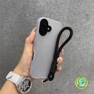Ốp Điện Thoại 2in1 Có Dây Đeo Cho OPPO Reno 14F 14 13 13F 12 12F 11 11F Pro 5G 4G Jelly Cover Dễ Thương Đơn Giản Ốp Lưng Dây Buộc Cổ Tay Vỏ Mềm Cứng