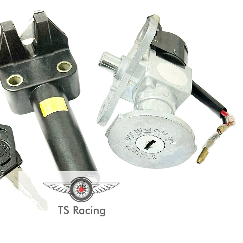 Bộ ổ khoá trước sau taurus 2 dây vương niệm (Xe Nhật)