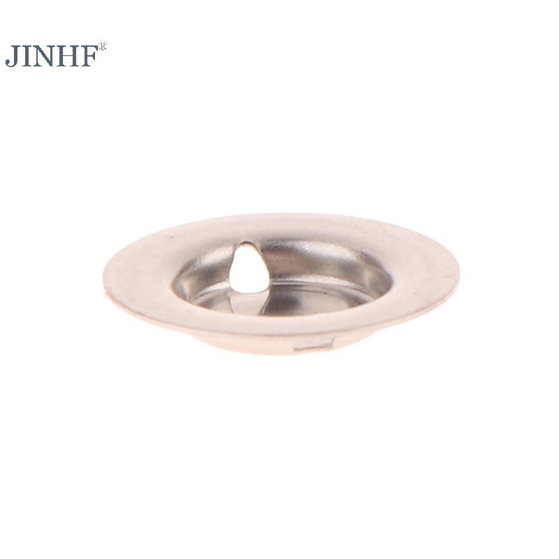 JINHF 100 Cái / lốc 18650 Phẳng Để Thay Đổi Đầu 18650 Li Pin Điểm Tích Cực Đầu Hàn Miếng Đệm HOT