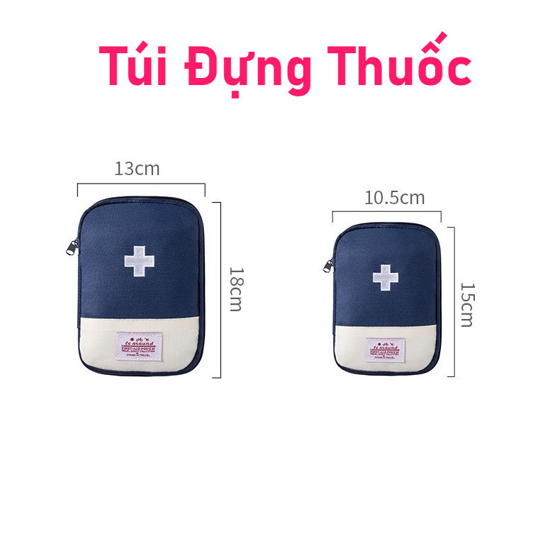 M6 Túi Đựng Thuốc Nhiều Ngăn Du Lịch - Túi Đựng Dụng Cụ Y Tế - Túi Để Đồ Cá Nhân Di Động MALAN