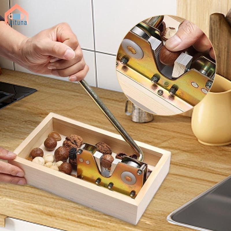 Acutuna Macadamia Dụng cụ mở Sheller Chestnut Clip Tiện ích nhà bếp đa chức năng