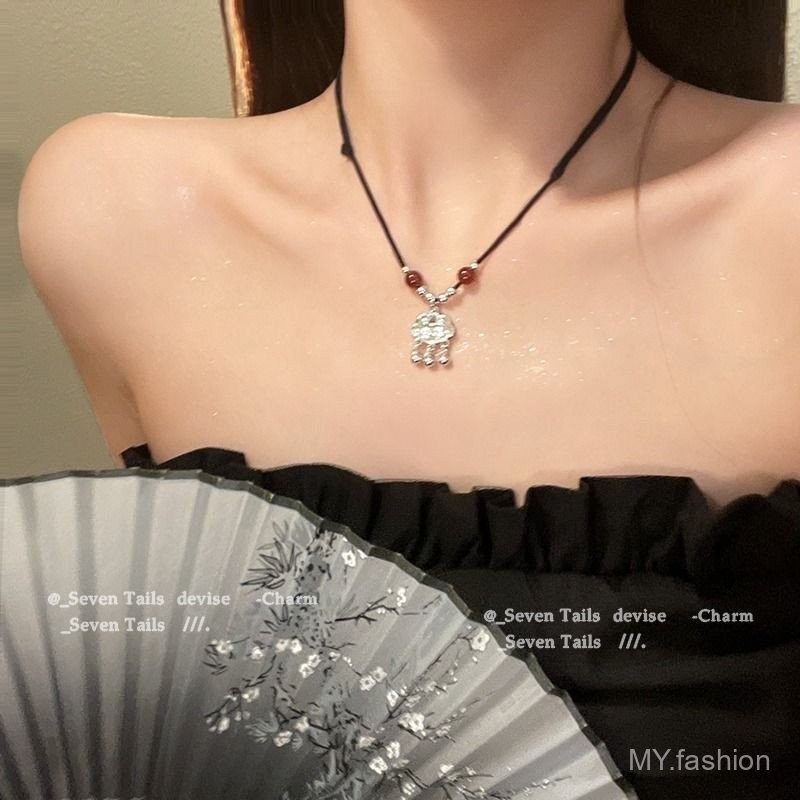 Mặt dây chuyền dân tộc phong cách Trung Quốc, phù hợp với vòng cổ cao cấp