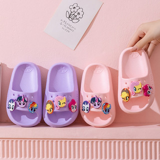 Dép My Little Pony cho bé gái - Dép hoạt hình mềm nhẹ chống trượt đi trong nhà
