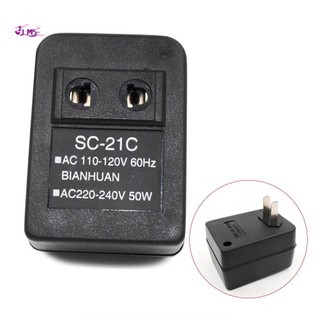 AC 220V sang 110V / 110V sang 220V AC Bộ chuyển đổi điện áp 20W Bộ điều chỉnh biến áp du lịch