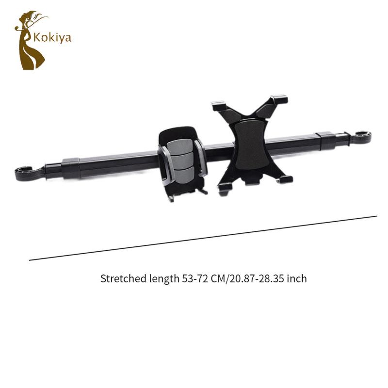 Giá đỡ đầu ô tô chung Giá đỡ máy tính bảng Giá đỡ điện thoại có thể co giãn, Giá đỡ ghế ngồi, Đa năng Dễ dàng lắp đặt Giá đỡ điện thoại ghế sau