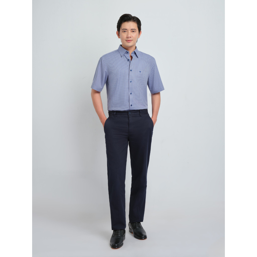 Quần Khaki 1Ply VIETTIEN SMART CASUAL vải Cotton form REGULAR VT00000508