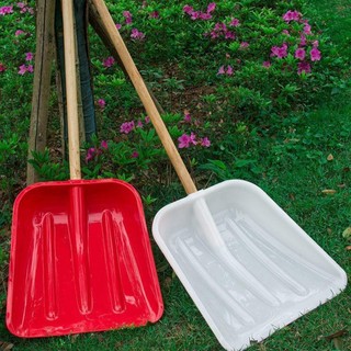 Xẻng nhựa dày đầu cứng, dụng cụ trang trại, múc hạt/mùn VPJE