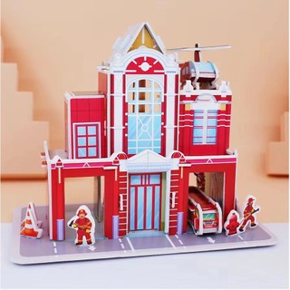 Mô Hình Giấy 3D Giáo Dục - Đồ Chơi Lắp Ráp Sáng Tạo Cho Trẻ Em, Quà Tặng Ý Nghĩa Cho Gia Đình