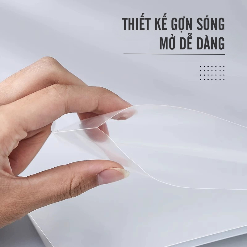 Bìa Lá Đựng Tài Liệu A4 Nhựa PP – File Lá Trong Suốt Chống Nước, Sắp Xếp Hồ Sơ Văn Phòng