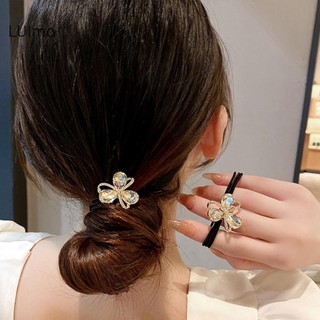 LUImo Dây Buộc Tóc Phong Cách Hàn Quốc cho Bé Gái, Hợp Kim Co Dãn, Họa Tiết Sáng Hoa