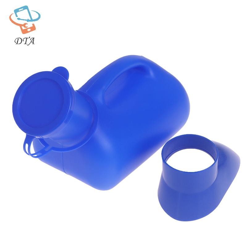 [DTA] 1000ML Xanh Unisex Nước Tiểu Di Động Vệ Sinh Pee Dụng Cụ Bảo Quản Du Lịch Xe Pee Chai Có Nắp Pee Chai Nước Tiểu Dung Tích Lớn VN