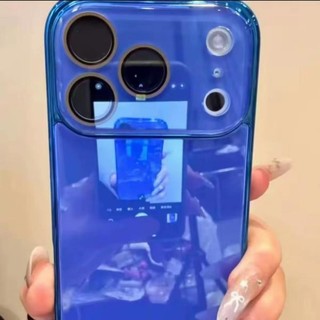 Ốp Điện Thoại Kính Mạ Điện Màu Xanh Bạc Hà Sang Trọng Cho iPhone17 16 15 14 13 12 11 Pro Max Bảo Vệ Camera Chống Sốc Ốp Lưng Cứng Chống Rơi