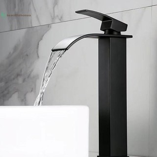 BeautifulHomeA Vòi Đen Có Vòi Cho Phòng Tắm Lababo – Vòi Bồn Rửa Mờ Nóng Lạnh Vòi Trộn Cho Chậu Rửa VN