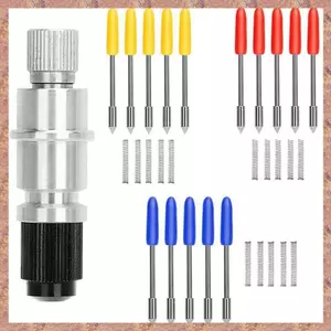 30 Chiếc Lưỡi Dao Cắt Vinyl 30 / 45 / 60 Độ Lưỡi Cắt Cho CB09 CB09U Graphtec Có Đế Đỡ Lưỡi (R F C V)