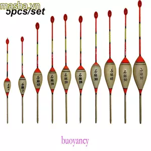 5 Chiếc Phao Câu Cá Bền Nóng Di Động Gỗ Balsa