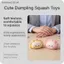 SRVN Dễ Thương Bánh Bao Bóp Chậm Fidget Đồ Chơi Cảm Giác Kawaii Steam Bun Giảm Căng Thẳng Bóp Đồ Chơi Cho Trẻ Em Người Lớn Quà Tặng.