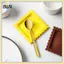 B & N 1 Thìa Canh Hình Bánh Quy Còn Lại Thiết Kế Hoạt Hình Dễ Thương Miếng Lót Chịu Nhiệt Cho Bàn Bếp Thảm Chống Bỏng.