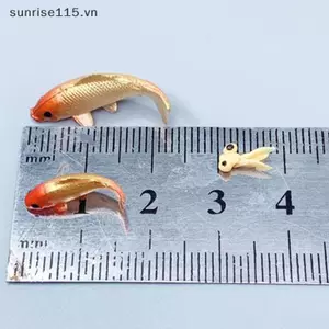 SRVN 5 Chiếc Nhà Búp Bê Thu Nhỏ Cá Chép Nhà Búp Bê Đồ Chơi Trang Trí Nhà Cho Nhà Búp Bê.