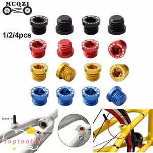 TOPTOOLCX 1 / 2 / 4 Chiếc V Phanh Boss Chống Bụi Phụ Kiện Hợp Kim Nhôm Xe Đạp Thay Thế