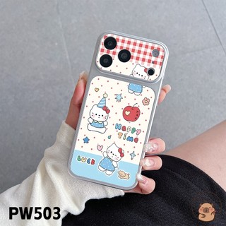 Dành Cho Realme C100 C100i C85 Pro C75X C73 C71 C67 C65S C65 C63 C61 C55 C53 C51 C51S C35 C33 C30S Vỏ Điện Thoại Da PU Dễ Thương Hello Kitty Chó Tình Yêu Nơ Hoa Vỏ Hoạt Hình