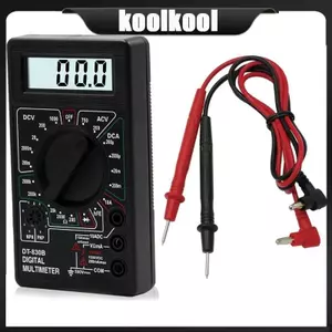 Đồng hồ vạn năng kỹ thuật số nhẹ Kool Màn hình LCD trong suốt cho các dự án DIY Công việc thực địa