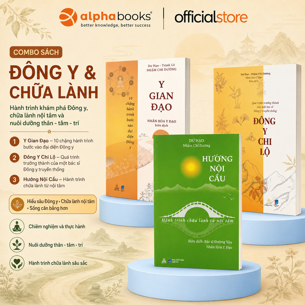 Sách - Lẻ/Combo: Đông Y Chi Lộ + Y Gian Đạo + Hướng Nội Cầu - Dư Hạo (Thiện Tri Thức)