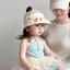 Mũ trẻ em SAMO, Mũ che nắng khô nhanh lưới thoáng khí, Mũ che nắng vành rộng mở nhẹ thời trang mùa hè