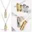 TOPTOOLCX Chúc Chai Inox Trang Sức Thời Trang DIY Vòng Cổ