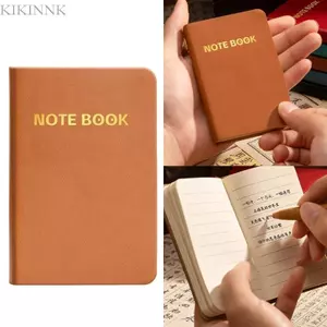 KIKIN Softcover PU Notebook với 196 trang Tạp chí viết kích thước túi lót rộng