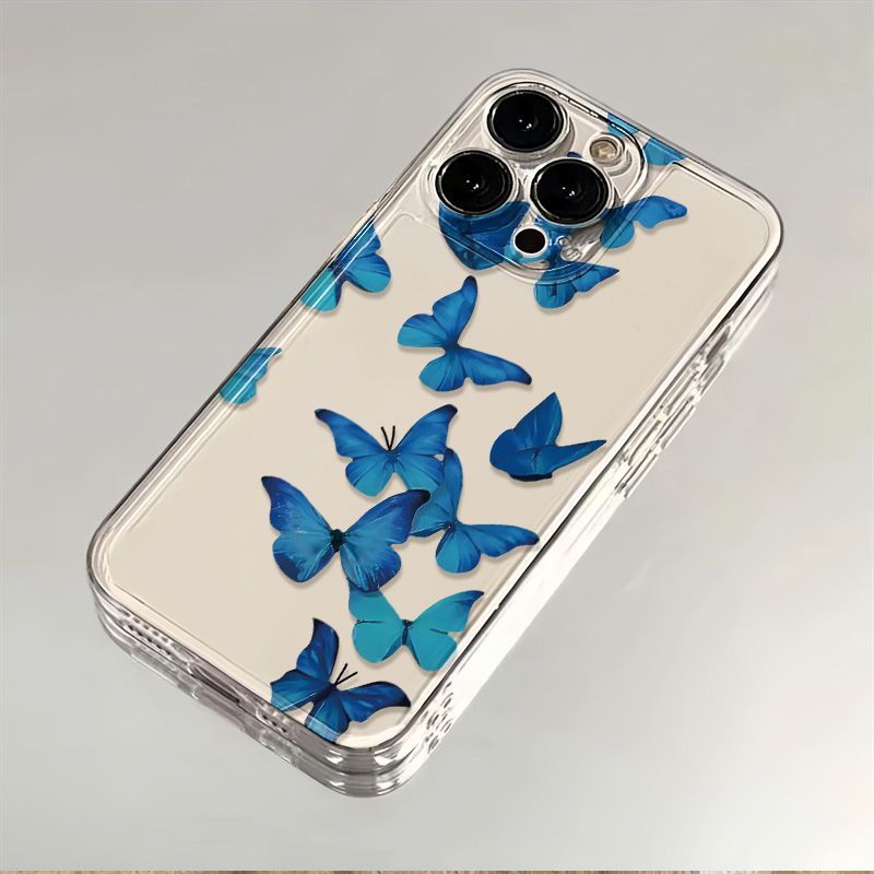 Ốp Điện Thoại Hoa Bướm Nhiều Màu Sắc Cho VIVO V70 FE V60 Lite 5G V50 Lite V40 Y05 Y04 Y36 Y15S V23E Ốp Silicon Mềm Trong Suốt