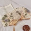 Quạt Nhỏ Di Động Di Động Cổ Vỏ Quạt Gấp Quạt Làm Mát Đạo Cụ Hanfu Cổ Điển Trung Quốc Quạt Gấp
